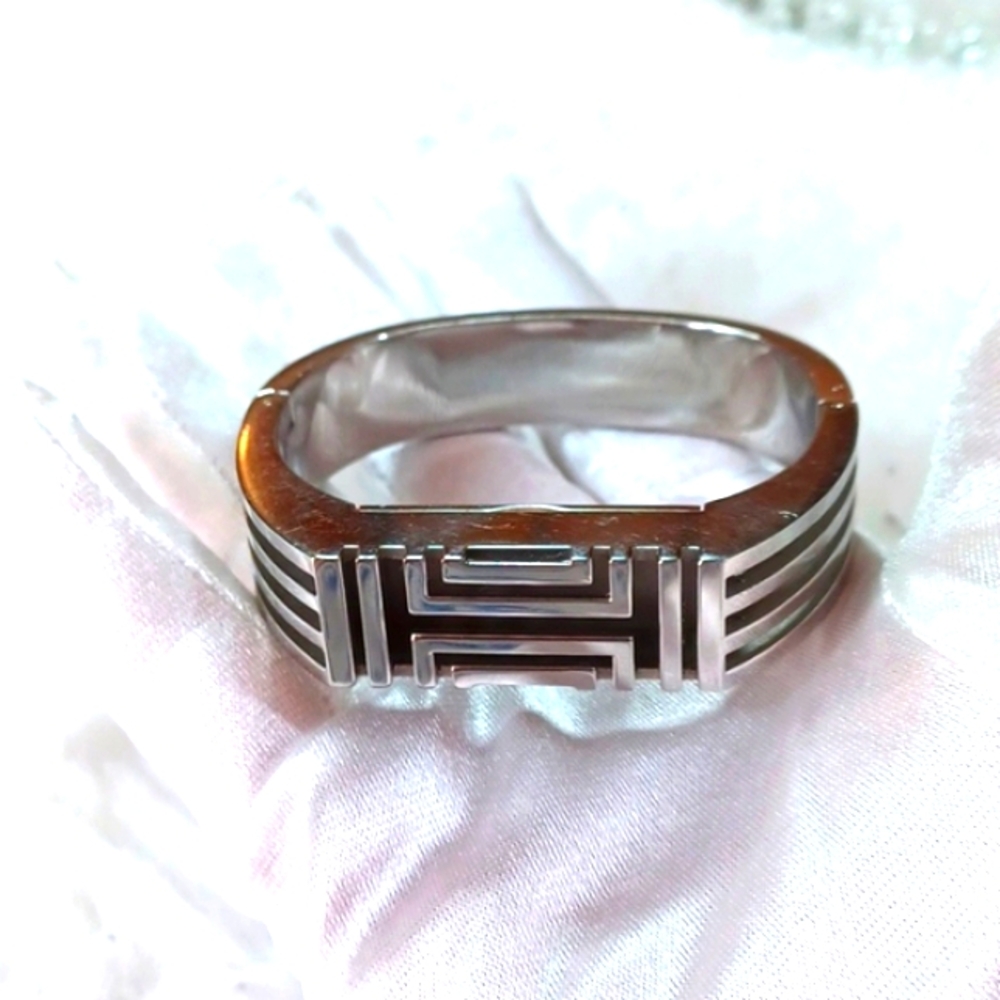 Tory Burch Silver Fit Bit Bracelet